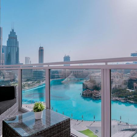 Elite Royal Apartment - Full Burj Khalifa & Fountain View - Premium Dubaj Kültér fotó