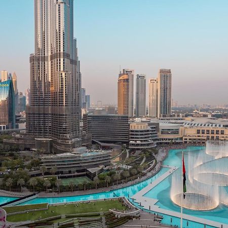 Elite Royal Apartment - Full Burj Khalifa & Fountain View - Premium Dubaj Kültér fotó